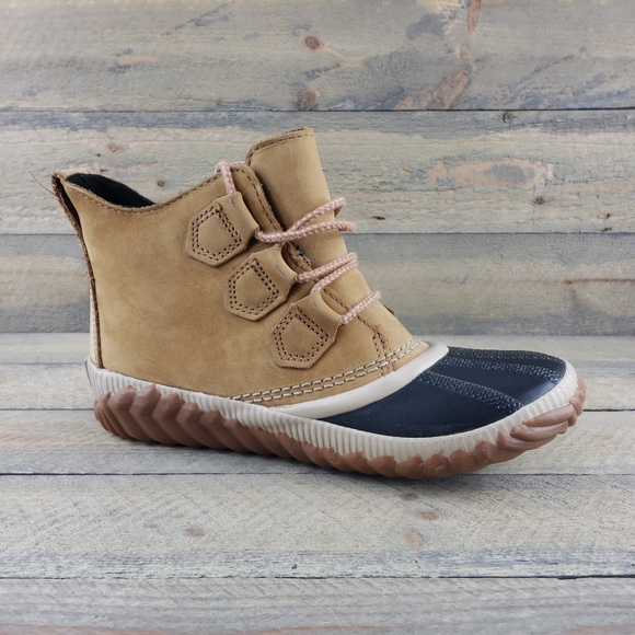 Sorel Out N About Plus Women's Elk  Waterproof Winter Boot - Picture 2 of 9